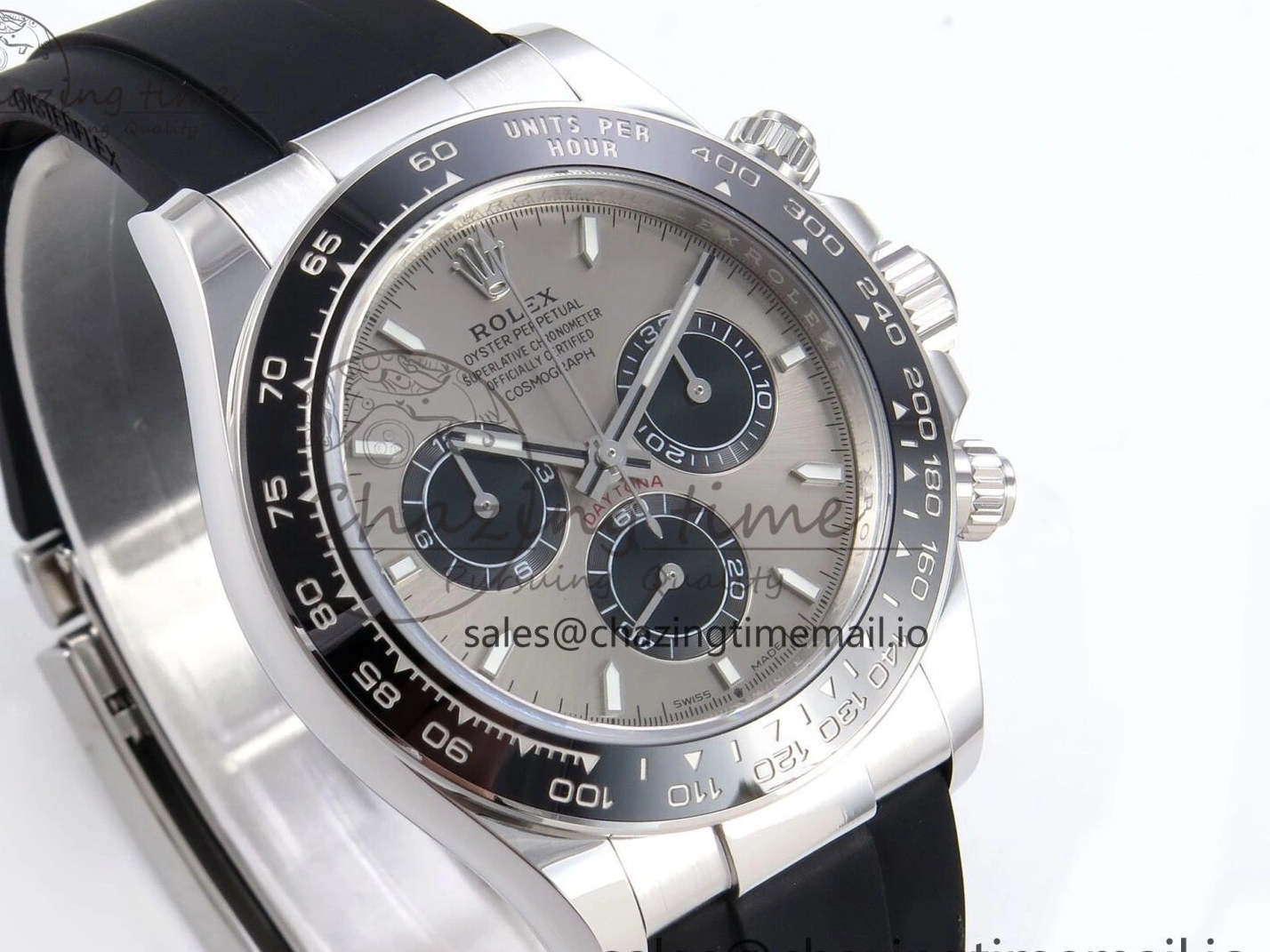1226 WrinkleFree Daytona 126519 APSF 1:1 Best Edition Gray Dial on Oysterflex Strap SH4131 (Gain Weight) 1216